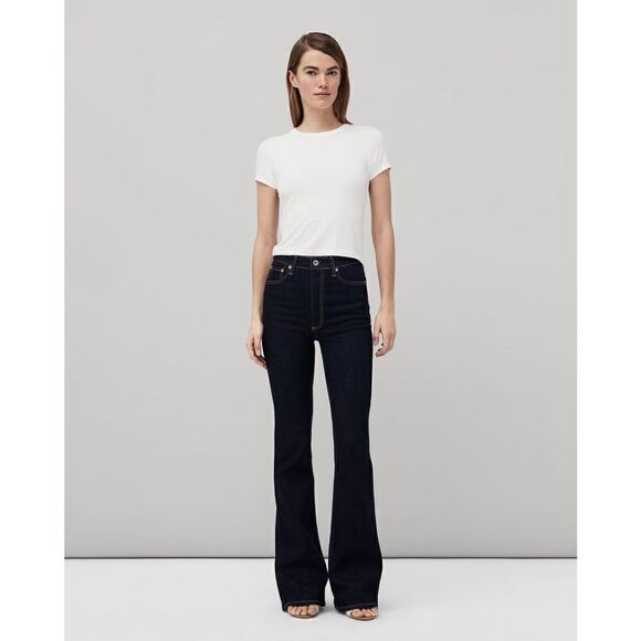 New. Rag & Bone high rise flare jeans. Size 32. Retails $255 - Picture 2 of 12